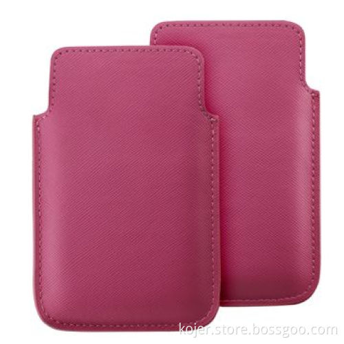 Leather Mobile Phone Pouches, Suitable for iPhone 4, Fine Workmanship in Paint Edge